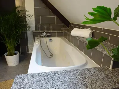 Salle de bains dans l'établissement Appartement Panoramique