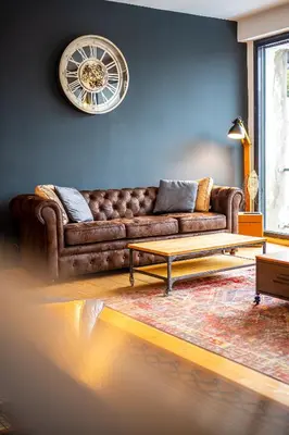 Coin salon dans l'établissement Le 48-GregIMMO-Appart'Hôtel
