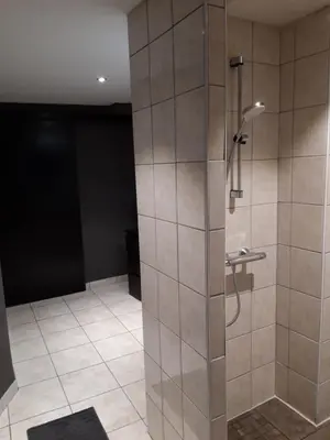 Salle de bains dans l'établissement Gîte Le Dandelion - Confort & Charme au coeur de Bergheim