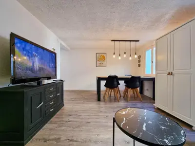 Télévision ou salle de divertissement dans l'établissement Travel Homes - NewGate 2, elegant, heart of Colmar