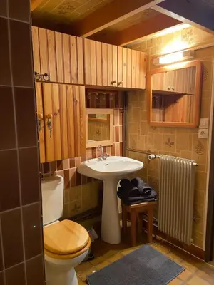 Salle de bains dans l'établissement RESIDENCE BELLE HUTTE COTÉ PISTES DE SKI 2