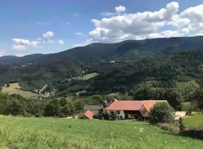 Paysage naturel près de la maison de vacances