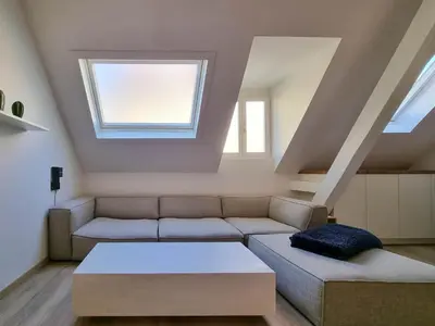 Coin salon dans l'établissement Travel Homes - NewGate 3, elegant, heart of Colmar