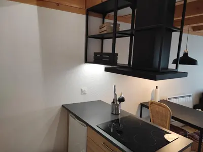 Cuisine ou kitchenette dans l'établissement GÎTE D’EMMA