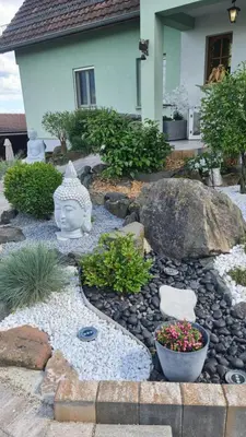 Jardin de l'établissement Au Jardin d'Edel Gîtes Centre Alsace