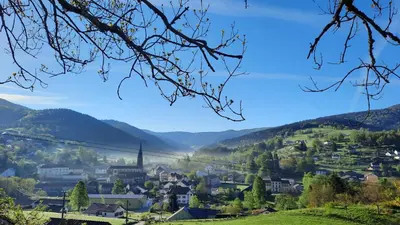 Paysage naturel près de la maison de vacances