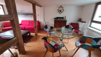 Coin salon dans l'établissement Selestat entre Colmar et Strasbourg