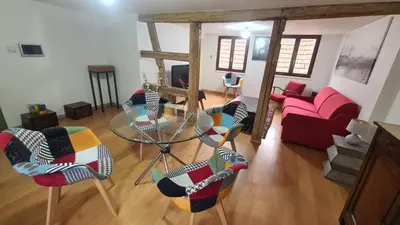 Coin salon dans l'établissement Selestat entre Colmar et Strasbourg