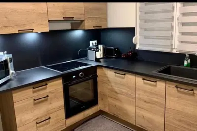 Cuisine ou kitchenette dans l'établissement Appartement Premium Le Marquis