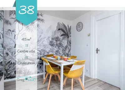 Plan de l'établissement Le 38-GregIMMO-Appart'Hôtel