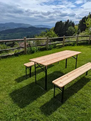 Paysage naturel près de la maison de vacances