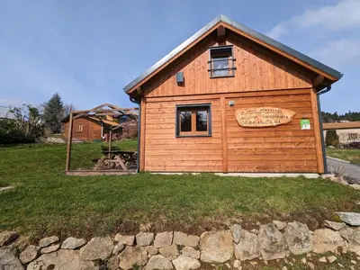 Plan de l'établissement Chalet neuf à Gérardmer avec terrasse et parking privé - FR-1-589-465