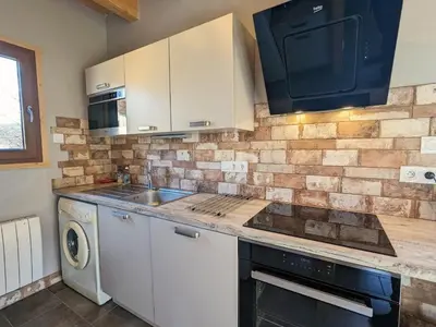 Plan de l'établissement Chalet neuf à Gérardmer avec terrasse et parking privé - FR-1-589-465