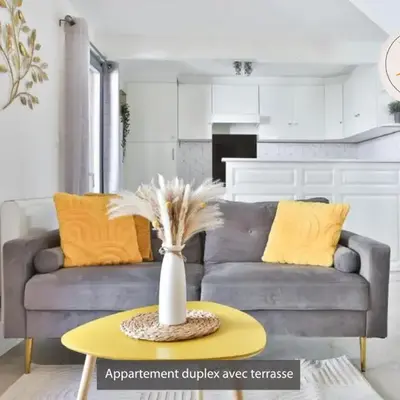 Appartements duplex 3 et 4 personnes tout confort - Climatisation - Route des Vins - Centre Alsace