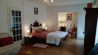 Un ou plusieurs lits dans un hébergement de l'établissement La maison de Lili