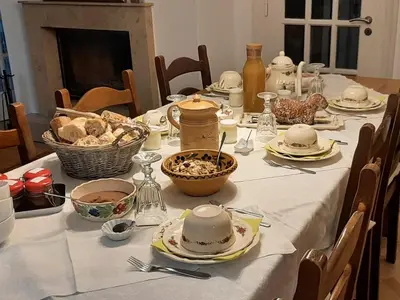 Nourriture dans le B&B/chambre d'hôtes ou à proximité