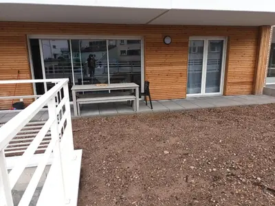 Balcon ou terrasse dans l'établissement Les rives de la jamagne