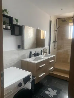 Salle de bains dans l'établissement Charme et confort