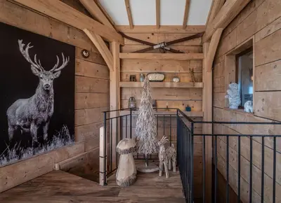 Plan de l'établissement Luxueux chalet avec vue sur les pistes et le Hohneck
