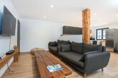Télévision ou salle de divertissement dans l'établissement Le Perchoir du Grand Valtin - Gîte 9 personnes - Altitude 830