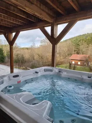 Piscine de l'établissement L'orée des bois, SPA et Sauna ou située à proximité