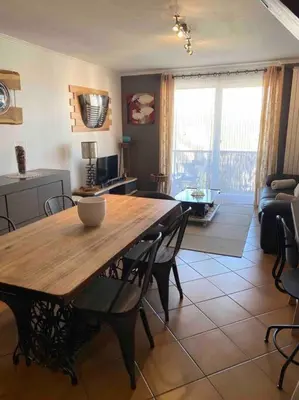 Coin salon dans l'établissement Logement idéal pour un séjour alsacien en amoureux