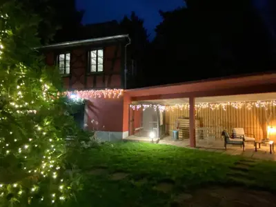 Jardin de l'établissement Le Parc du Séquoia & SPA proche Colmar et Riquewihr