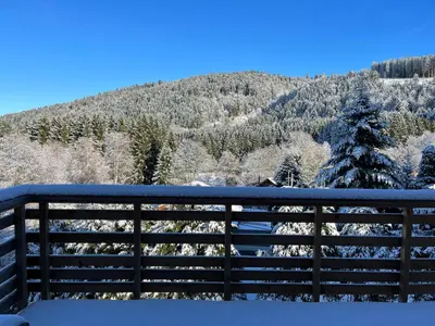 Paysage naturel près de le chalet