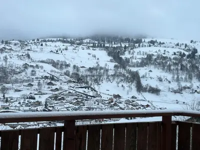 L'établissement Chalet L'Ôbresse en hiver